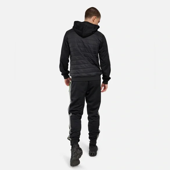 Sergio Tacchini Black and Gray Performance Set with Green Accents - Picture 3 of 12